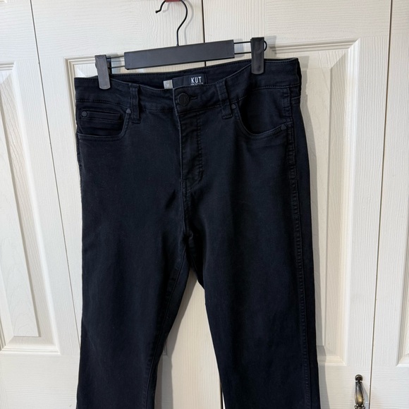 Kut from the Kloth Black High Rise Natalie Fab Ab Bootcut Jeans Women’s Size 10 - Picture 3 of 8